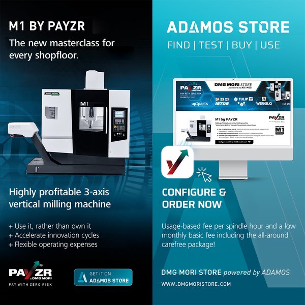 M1 by PAYZR in the ADAMOS STORE