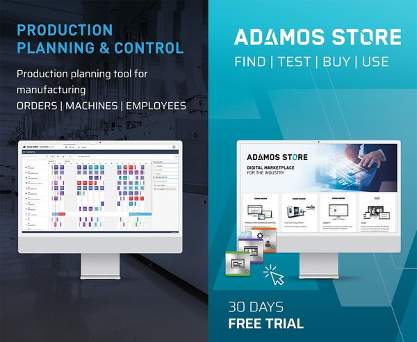 ISTOS Production Planning & Control in the ADAMOS STORE